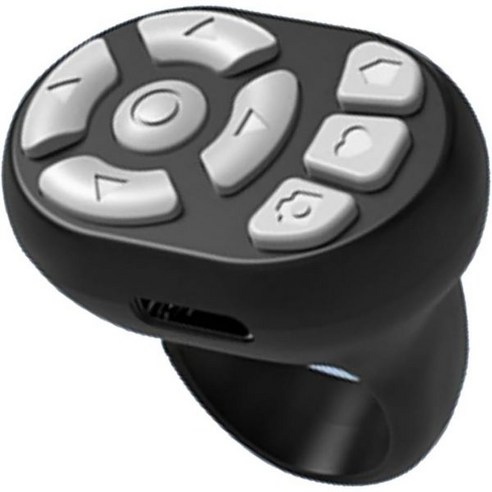 Phone Camera Scroller Remote USB Rechargeable Fingertip Control Ring, Phone Camera Scroller Remote U