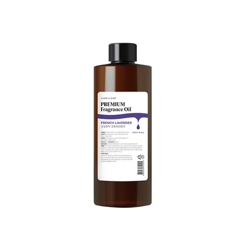 리빙인샵 LIVINGinSHOP 프래그런스 오일 원액, 1개, 500ml, 프렌치라벤더