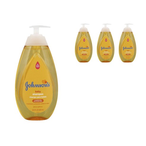 존슨즈베이비 키즈 샴푸, 4개, 600ml