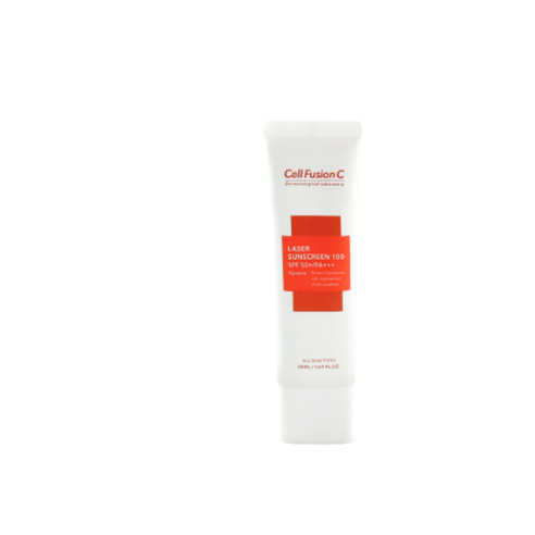 [크림 10ml + 파우치 5매] 셀퓨전씨 레이저 썬스크린 50ml, 1개