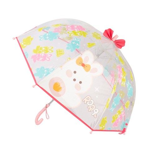 비가오면 귀여운 토끼우산 투명우산 비닐우산 로라앨리우산53 장우산