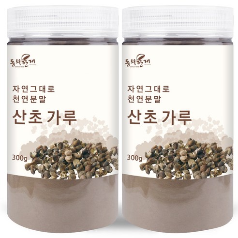 동의한재 껍질100% 국산 산초 가루 300g x 2개