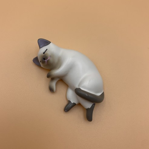 귀여운 스테레오 고양이 냉장고 자석 자석 동물 만화 게으른 고양이 스타 홈 냉장고 문 장식, C28 꼭두각시 고양이, 작은