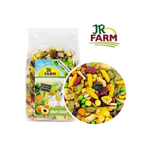 [JR팜] 과일샐러드 골든 드워프 햄스터 먹이 간식 용품, 200g, 1개
