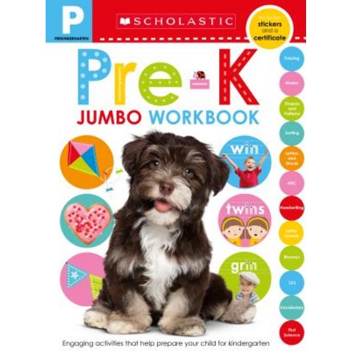 Jumbo Workbook:Pre-K (Scholastic Early Learners), Cartwheel Books
