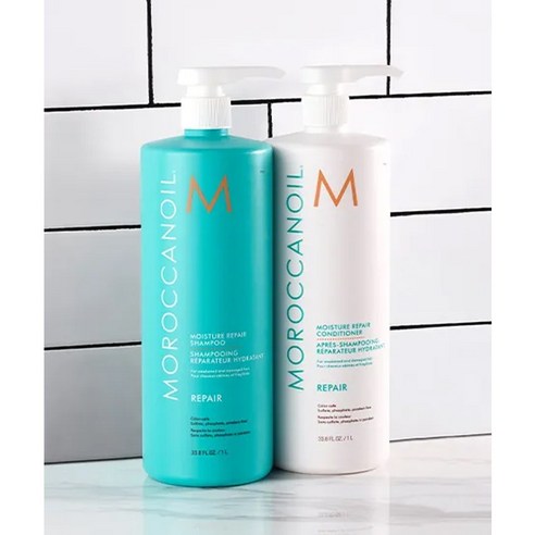 Moroccanoil 모로칸오일 샴푸/컨디셔너 대용량 모음 1000ml, 하이드레이팅 샴푸 1000ml