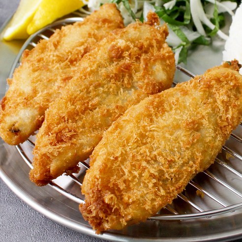 바다받아 생선까스, 대구살 생선튀김 피쉬앤칩스, (10조각) 500g, 1개