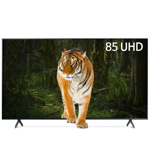 삼성전자 85인치 TV UHD 4K Crystal 비즈니스 214.7cm 스탠드 벽걸이 방문설치, 85인치 벽걸이, 수거하지 않음 삼성85인치tv