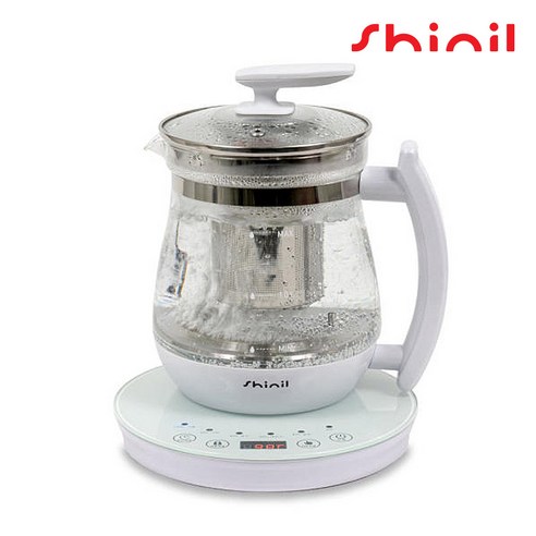 신일 무선 티포트 무선 전기포트 2L 스테인레스 분리형 티 바스켓 보온기능, SEP-S16LKP