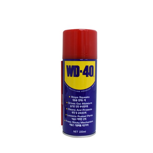 벡스 WD40 WD-40 220ml 윤활 방청제 잡음 제거 녹 부식 방지 스프레이, WD 40 (220ml) Best Top5