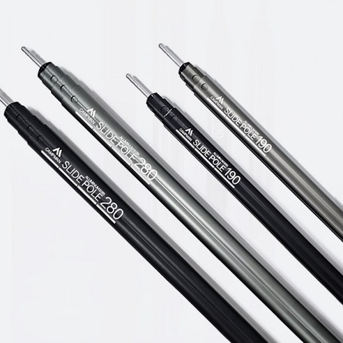 캠핑의 완성도를 높이는 스마트한 선택, 캠프맨 슬라이드 폴대