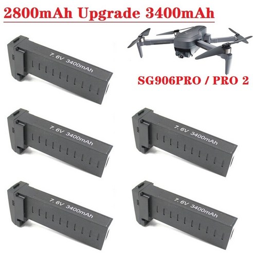 업그레이드 드론 액세서리 Lipo 배터리 SG906 프로 2 SG906 프로 2 X7 프로용 74V 2800MAH 76V 3400MAH, 4.분홍색