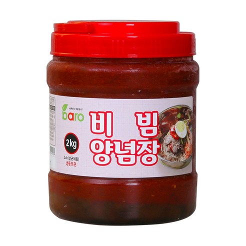 맛있는 비빔국수와 냉면 요리를 위한 편리하고 비용 효율적인 업소용 비빔양념장