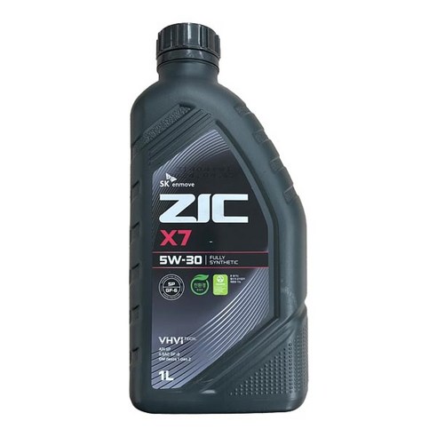 ZIC X7 5W30 SP 1L 가솔린 엔진오일, 1개, 지크 X7 5W30_1L 킥스atf