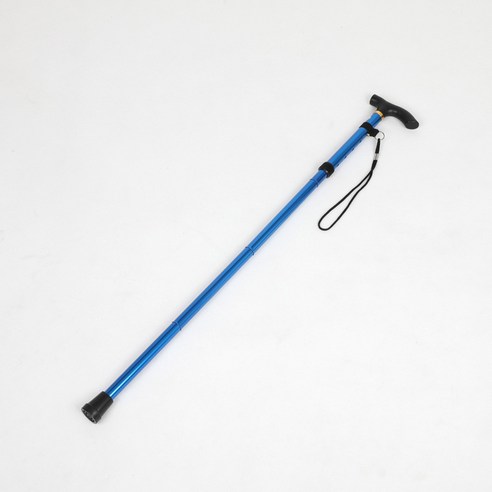 DFMEI.등산 스틱.Climbing staff--스틱 접이식 신축성 초경량 남성 지팡이 여성용 스틱 지팡이 미끄럼 방지, DFMEI.블루