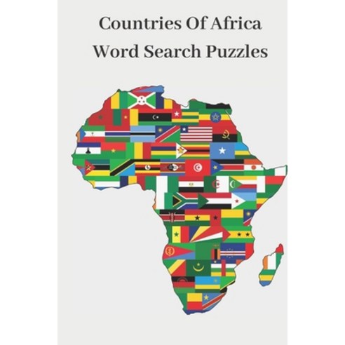 Countries Of Africa Word Search Puzzles Paperback, Independently Published