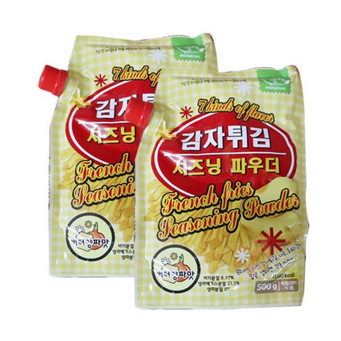 미담채 감자튀김 시즈닝 파우더 버터양파, 500g, 10개