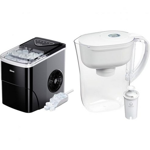 브리타정수기 Silonn Ice Maker Countertop Brita Water Filter for Sink 완전한 수도꼭지 마운트 수도 여과 시스템 납 99 감소 흰색