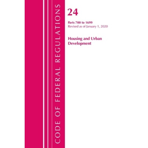Code of Federal Regulations Title 24 Housing and Urban Development 700 ...