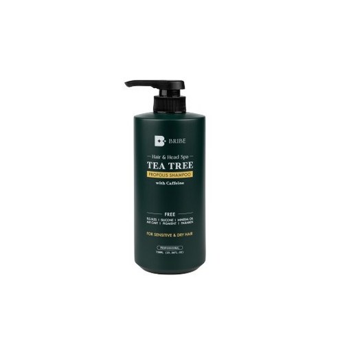 브리베 티트리 프로폴리스 샴푸 750ml / 탈모증상완화 저자극테스트 완료 민감&건성용