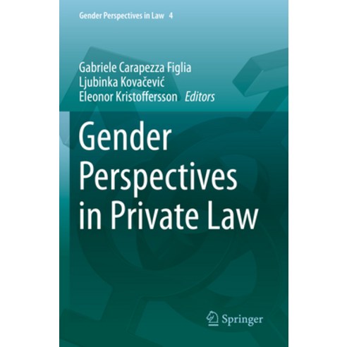 (영문도서) Gender Perspectives in Private Law Paperback, Springer, English, 9783031140945