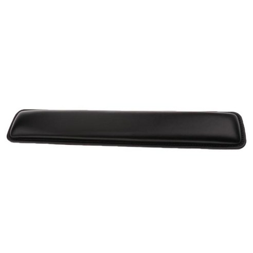PU 인체 공학적 키보드 나머지 게이머 타이피스트를위한 가장 편안한 손목 받침대 370x85x28mm, 블랙