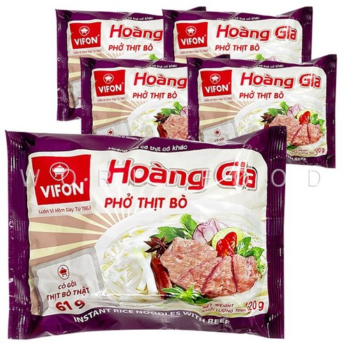 베트남 현지의 맛! 간편하게 즐기는 깊은 풍미의 비폰 포보 쌀국수