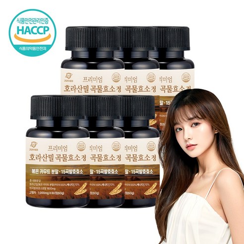 건강수비대 호라산밀 곡물효소 정, 1개, 60정