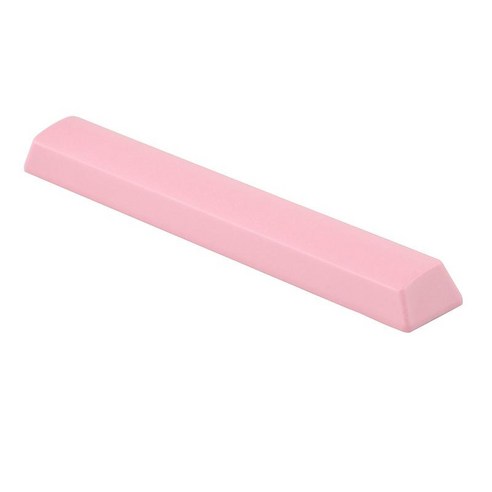 6.25U R1 PBT 스페이스바 Keycaps 다채로운 MX 클론 스위치 기계식 키보드 게임, 분홍, 120x20x10mm