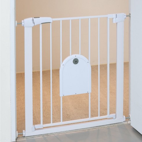 반려동물을 위한 안전하고 편안한 통로: 21세기트랜드 펫파크 투도어 안전문 펫도어