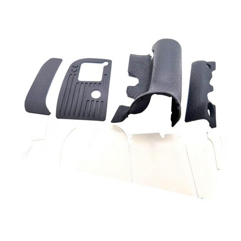 4Pcs 디지털 카메라 바디 고무 커버 800 D800E 수리 부품, 62x42x1mm, 검은색