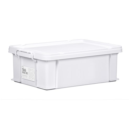 LIVEWELL 엠리빙 캠핑 네임 태그 박스 36L, 화이트
