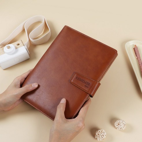 회사 업무용 가죽 다이어리