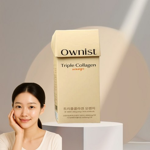 오니스트 트리플 콜라겐 오렌지맛 저분자 4000mg 14포