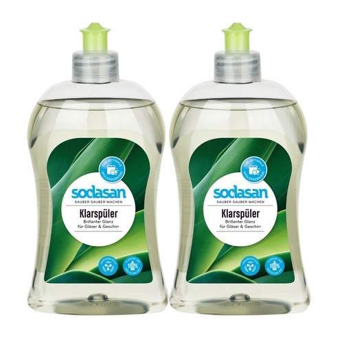 소다산 식기세척기 린스 500ml 2개입, 2개
