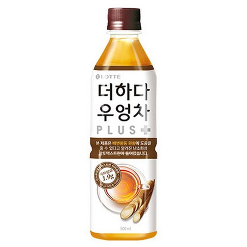 더하다 우엉차 플러스, 500ml, 24개