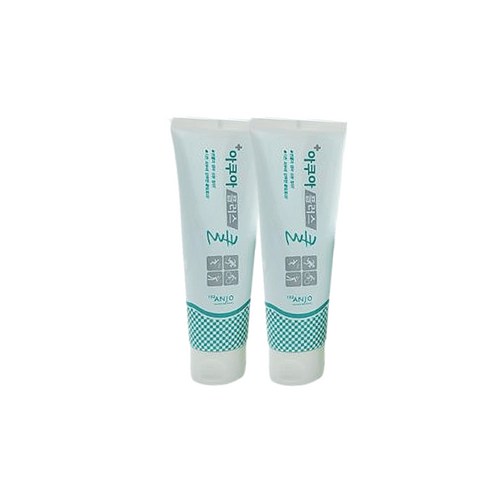 앙쥬 아쿠아 쿨 마사지크림, 120ml, 2개