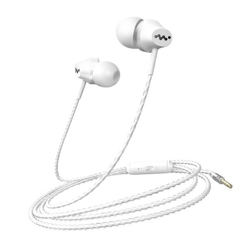 DFMEI 헤드폰 Vivo Oppo Apple Apple 적합한 유선 고급 값 Xiaomi 오리지널 게임 Common Girl Heart Chicken, 밀을 사용한 라인 제어 [펄 화이트] 독일 무거운베이스