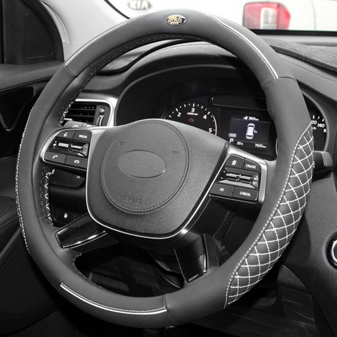 레이저 스티치 리무진 그립 핸들커버, 그린(370-380공용)