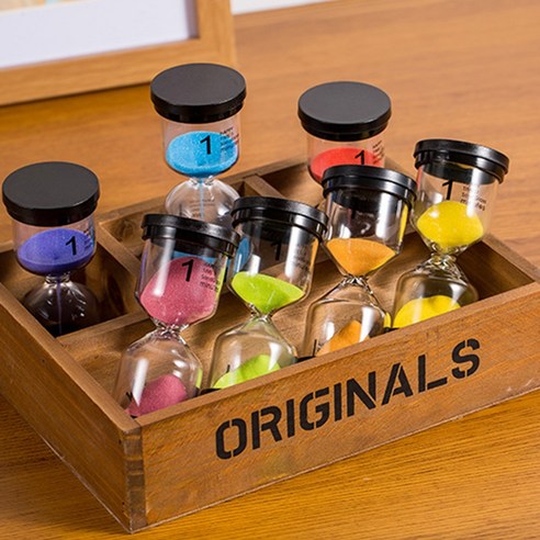 모래시계, 시간을 감각적으로 관리하는 방법 모래시계