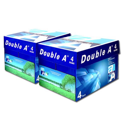 DOUBLE A 80g 4reams, 4000매, 에이포