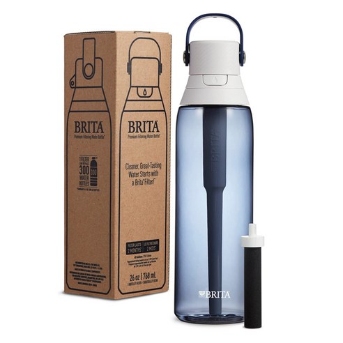 브리타 프리미엄 물병 텀블러 백패킹 휴대용 물통 26oz 768ml 7종 / Brita Premium Filtering Water Bottle, Night Sky 26oz