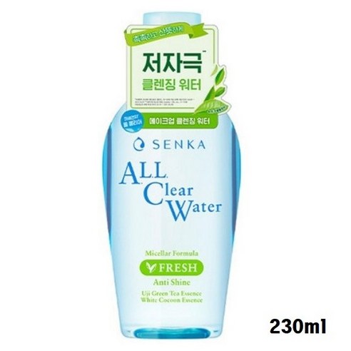센카 올 클리어 워터 미셀라 포뮬러 프레시 A, 230ml, 5개