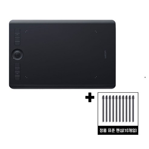 [OKㅣ강추] 와콤 인튜어스프로 타블렛 중형 PTH-660 + 표준 펜심 ACK-222-11 10p 세트 [OKNOWㅣ추천상품]