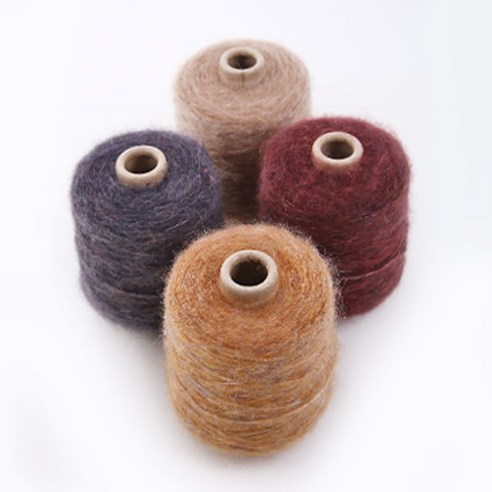 부드러운 감촉의 핑크 뜨개실