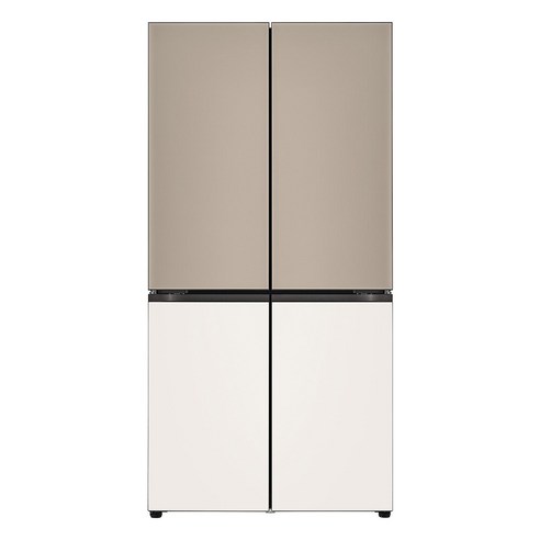   [LG전자공식인증점] 디오스 오브제컬렉션 양문형 냉장고 M874GCB031S (875L)
