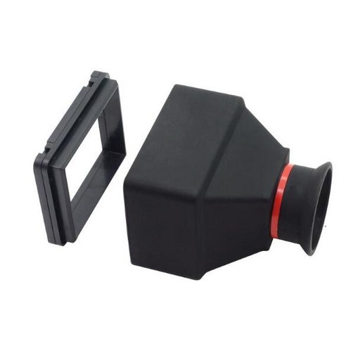 3.2인치 LCD 뷰파인더 DSLR 카메라용 고무 확대경 루페 3배 확대, 옵션 1개 캐논뷰파인더