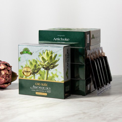 아티초크 앰플 한 포로 시작하는 건강한 습관