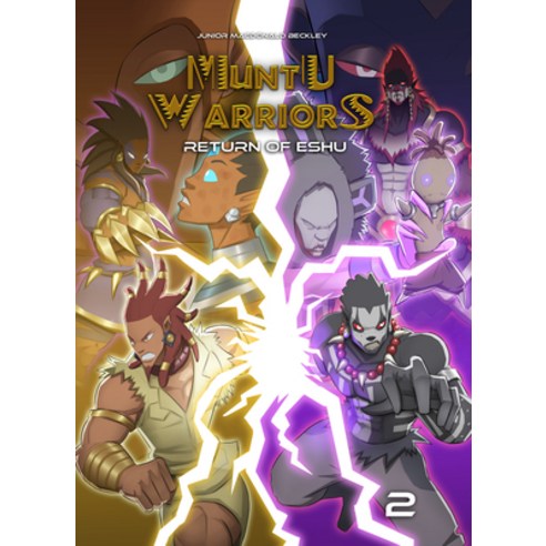 (영문도서) Muntu Warriors Return of the Eshu Volume 2 Hardcover, Black Sands Entertainment, English, 9798986157603