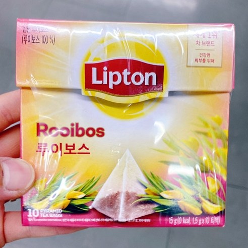 립톤 루이보스 허브차 1.5g x 10입, 10개입, 1개